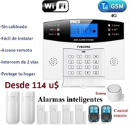 Alarmas inteligentes para proteger tu casa o negocio sin usar cableado